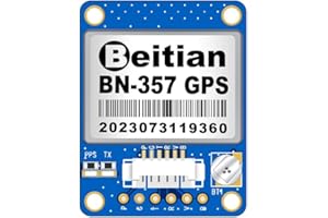 Beitian UBXM8030 9140 10050 Chip Built-in Antenna NMEA0183 GPS Module with Low-Power （π-Type Antenna Network Design Impedance Matching (50N) Receiver BE-357 BS-357 BN-357 (BN-357)