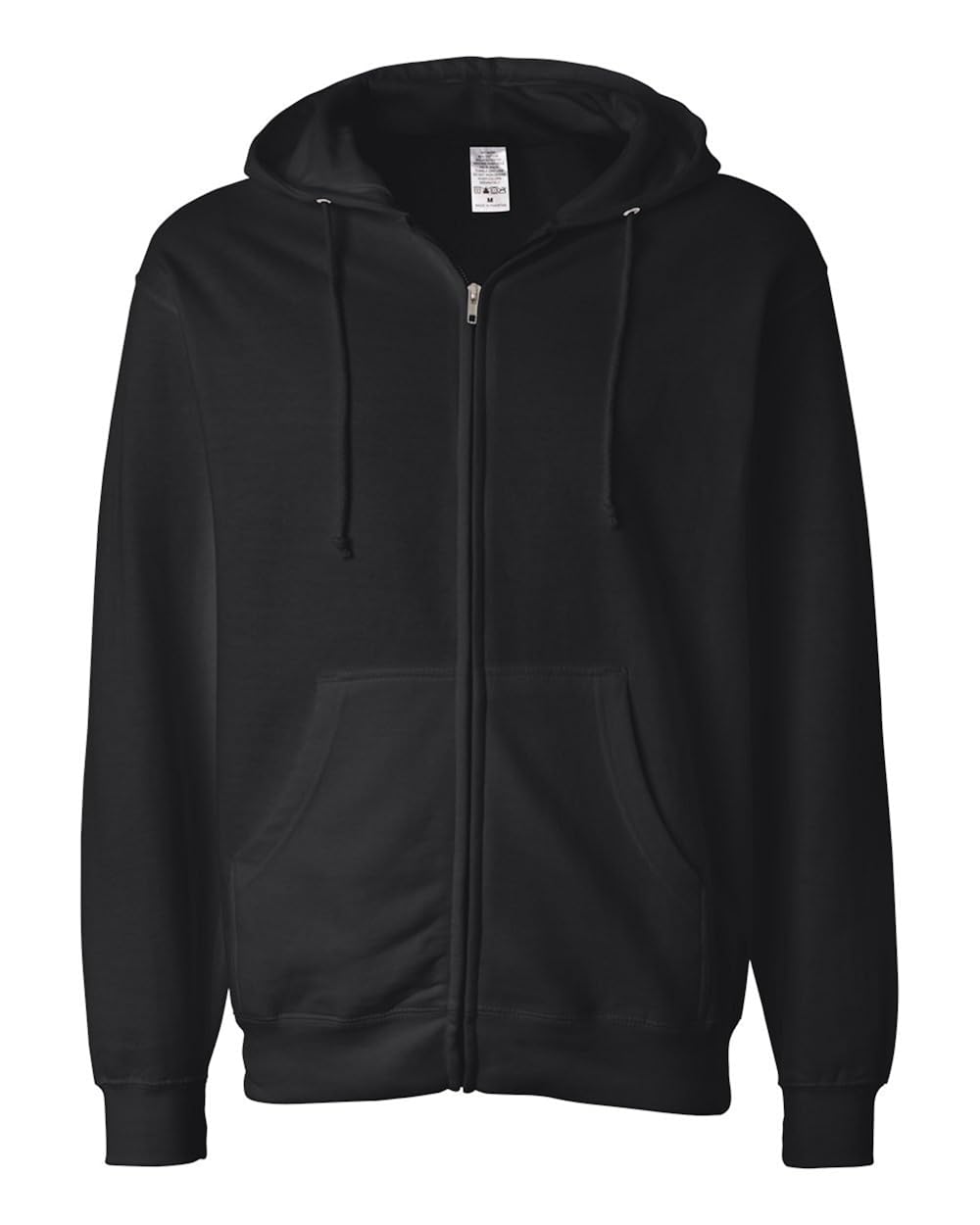mens black hooded sweatshirt