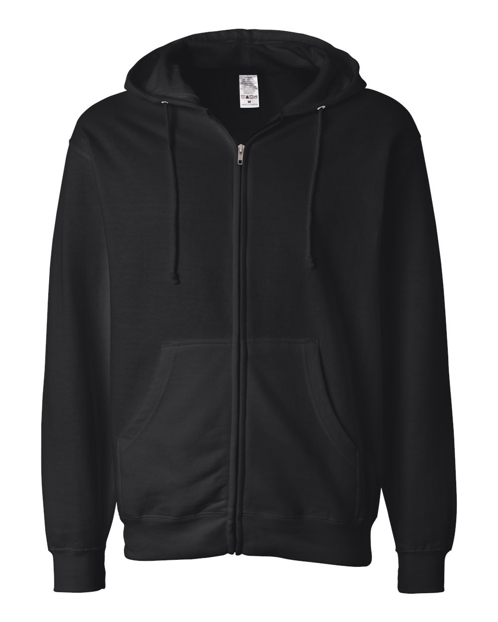 Independent Trading Mens Midweight Full-Zip Hooded Sweatshirt (SS4500Z)