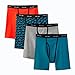 Fruit of the Loom Men's Boxer Briefs (Pack of 4), Assorted Ringer, XX-Large