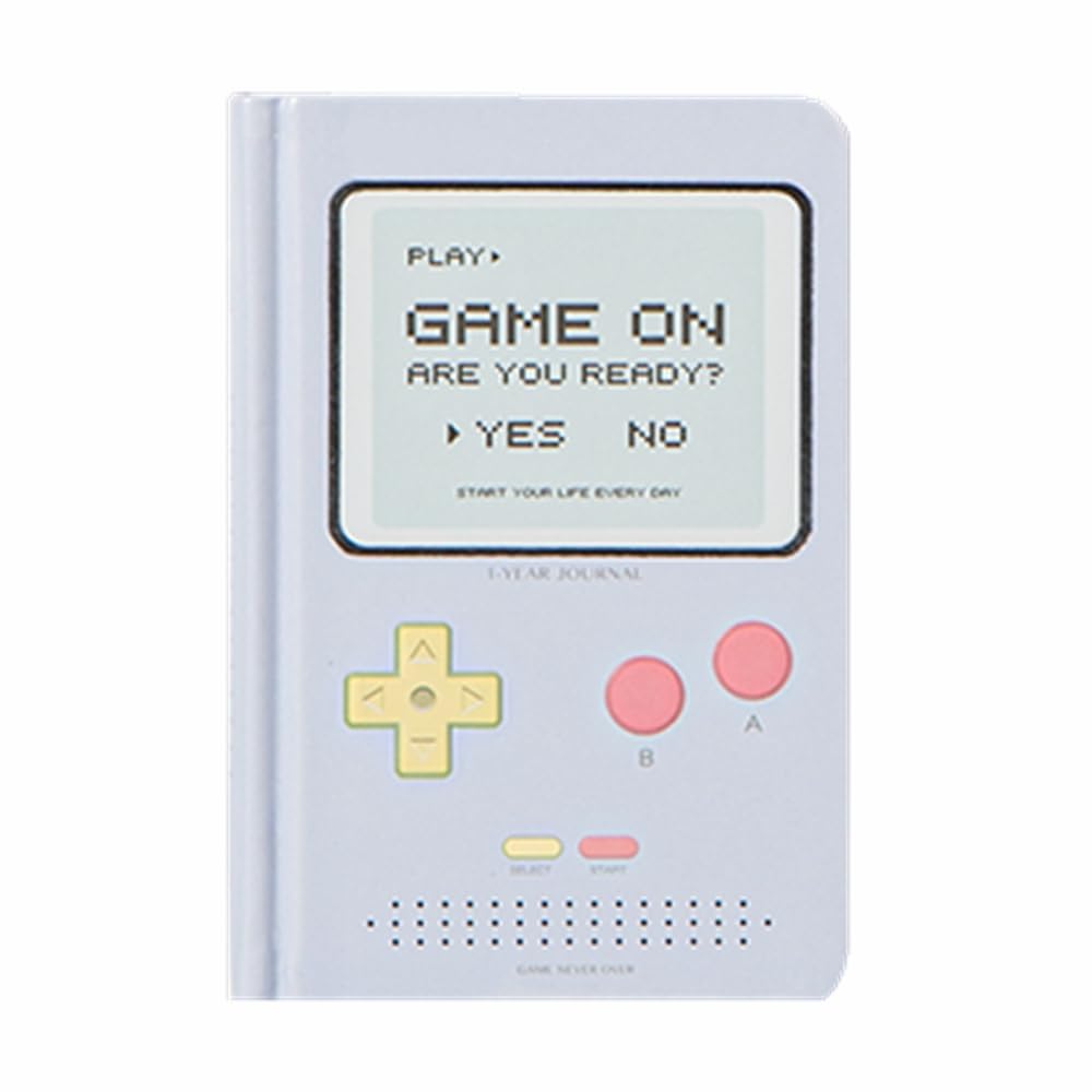 365 Days A6 Undated Daily Planner mini Cute Diary Appointment Book Notebook Game Design Journal Notebook (purple)