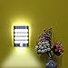 LED Wall Sconce Lofter Rechargeable Aluminum Alloy Motion Sensor Activated Night Light Stick-Anywhere, Auto On/Off Wall Lamps for Hallway,Pathway,Stairs,Bathroom,Bedroom,Kitchen (Rechargeable)