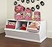 Earthwise Toy Storage Bags - Pink Ice Cream & Popsicle's Print Set of 3 Bags Small, Medium and Large, Zipper Closure and Top Handle w/ See Through Window