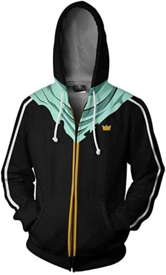 MEIBRI Anime Hoodie Sweater Hooded Cosplay Costume Thin Coat
