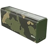 Bluetooth Speakers,DOSS SoundBox Color Portable Wireless Bluetooth 4.0 Speakers with 12W Stereo Sound and Enhanced Bass, 12 Hours Playtime and handsfree for Phone, Tablet, TV, [Camouflage]