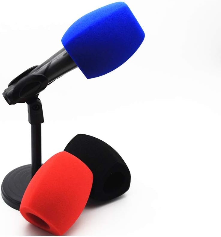 Saidbuds Foam Microphone Windscreen Large Mic Foam Cover Windshields