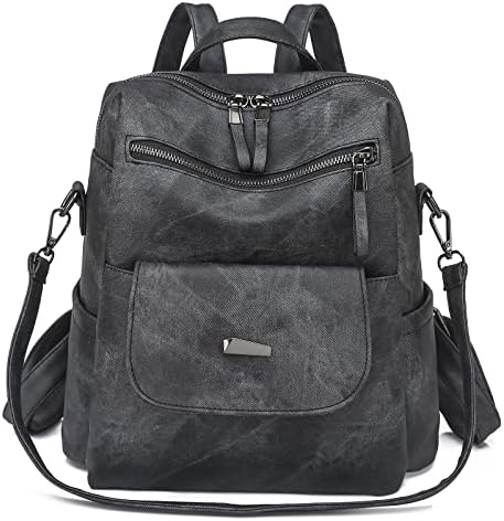 Amazon.com: WYFJNX PU Leather Backpack Purse for Women  display picture 1