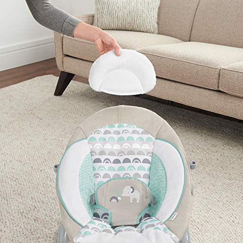 Ingenuity Soothing Baby Bouncer with Vibrating Infant Seat, Music