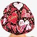 Hearts Surgical Scrub Hat Valentines Euro Bouffant Adjustable Cap