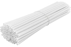 BAIONE Worldmotop 72Pcs Dirt Bike Spoke Covers Wheel Spoke Wraps Wheel Rim Spoke Skins Universal Replacement for Yamaha Honda BMW Suzuki Kawasaki(white)