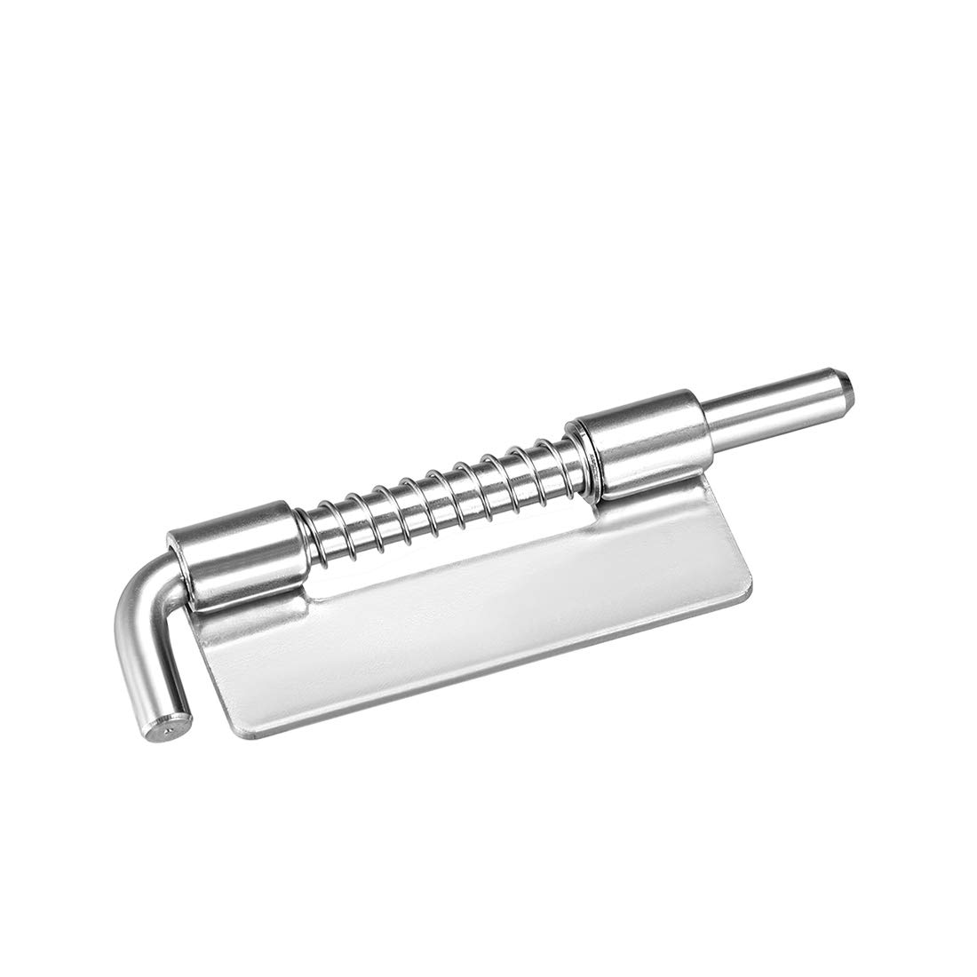 sourcing map Spring Latch, 3 Inch Right-Handed Stainless Steel 304 Barrel Bolt Lock for Cabinet Door