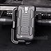 Cocomii Robot Belt Clip Holster Galaxy S4 Mini Case, Slim Thin Matte Kickstand Swivel Belt Clip Holster Reinforced Drop Protection Fashion Bumper Cover Compatible with Samsung Galaxy S4 Mini (Black)
