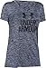 Under Armour Women's Tech V-Neck - Twist Logo, Navy Seal (942), Small