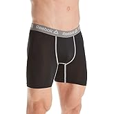 Reebok Men's Performance 6 Inch Boxer Brief 181UH02 S Black