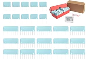 Mevome 25pcs Knit Blocking Pins Kit, White Blockers Combs 100 T-pins & Ruler for Knitting Crochet Projects Lace Needlework Bl