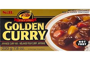 S&B Golden Curry Sauce Mix 220g (Hot)