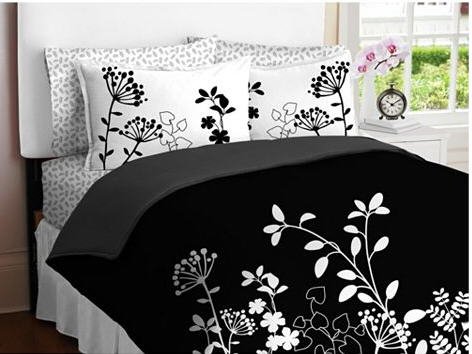 Black White Flowered Teen Girls Full Comforter Set Bed In A Bag Set Buy Online In Bosnia And Herzegovina At Bosnia Desertcart Com Productid 7522101