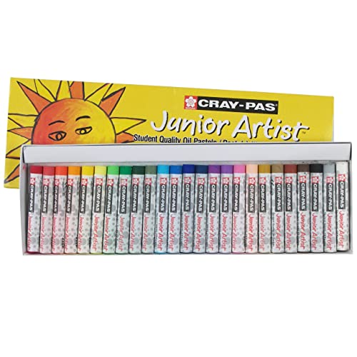 SAKURA CrayPas Junior Artist Oil Pastel Set Soft Oil Pastels for