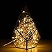 Kohree 120 Micro LED Christmas String Lights on 40 Feet Copper Wire, Seasonal Decor Rope Lights for Festival, Christmas, Wedding, Holiday and Party With UL certified 3.5V Power Adapter Warm White