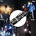 Ablue LED Flashlight, Bright handheld A100 Mini 3 Mode Zoomable Tactical Flashlight with Fluorescent Ring(2 Pack)