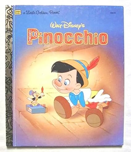 Amazon １９９５年 ピノキオ Pinocchio 洋書絵本 古本 リトル ゴールデン ブック ディズニー 通販