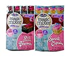 Bundle of 2: Cool Baker Magic Mixer Refills Double Chocolate Brownies and Sprinkle Cupcakes