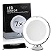 Charmax Magnifying Lighted Makeup Mirror Chrome (7x)