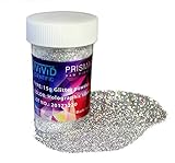 VViViD Prisma65 Silver Holographic Metallic Glitter Powder 15g Jar (2 Units)