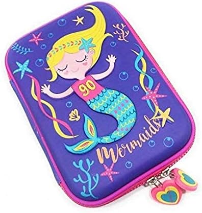Epique Mermaid EVA Pencil Stationery Case Jumbo Size