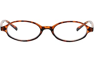 Breaksun Retro Small Oval Glasses for Women Men 90s Small Face Blue Light Eyeglasses Cosplay Y2K Fake Glasses