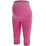 LWJ 1982 Maternity Activewear Workout Capri Leggings Stretch Yoga Pants