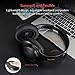Tsumbay Bluetooth Headphones Over Ear, Hi-Fi Deep Bass Wireless Headset for 25Hrs Music Time, Foldable with Mic and Wired Mode for Cell Phone/PC/TV