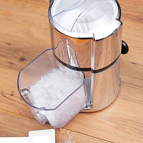 Eiscrusher Manuell Edelstahl Ice Crusher Eiszerkleinerer Ice Cube Crusher Eiswürfelzerkleinerer Für Cocktails Und… – Bild 4