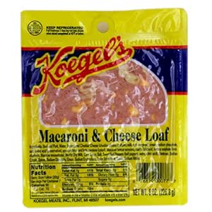 Amazon.com : Koegel Mac & Cheese Loaf 5-8oz packs : Packaged Macaroni