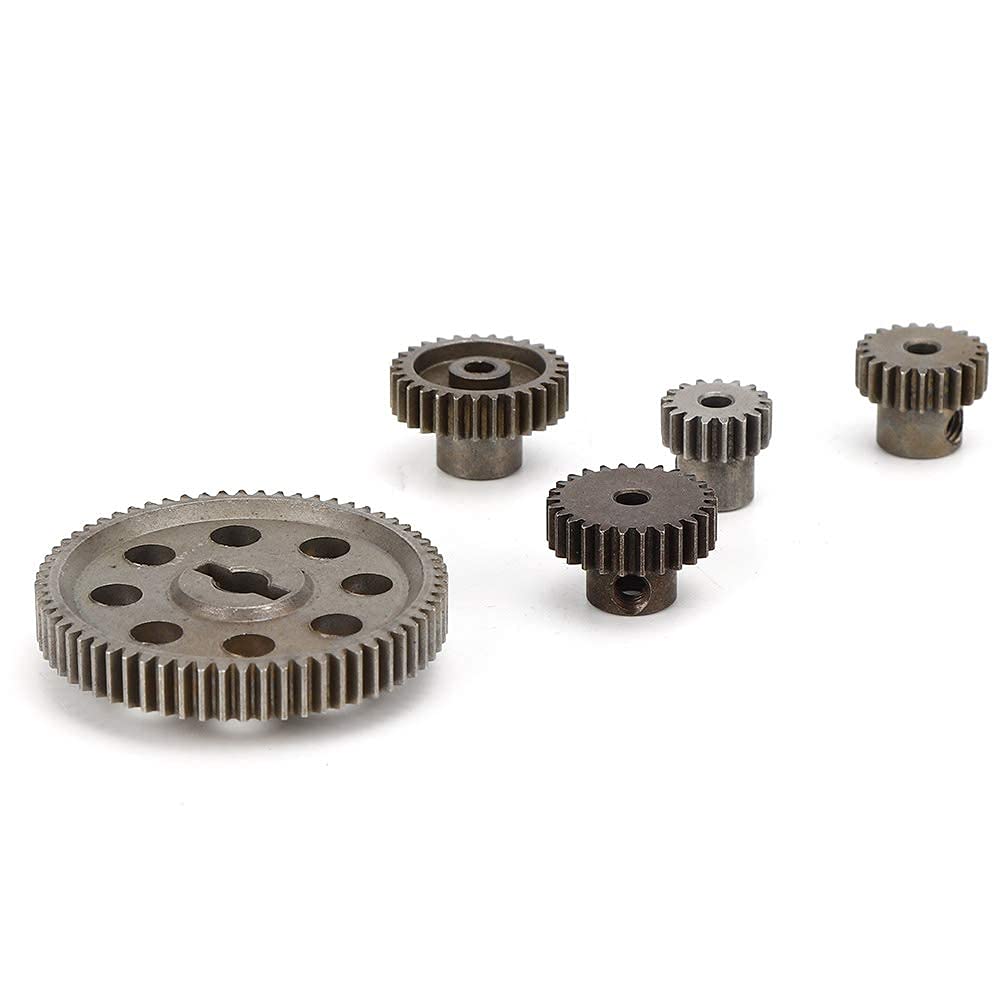 RC Car Differential Main Metal Spur Gear 64T 17T 21T 26T Gear Upgrade Part for Gear Sets of HSP and 1/10 RC Car