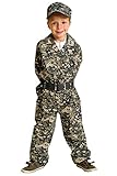 Aeromax Jr. Camouflage Suit with Cap and Belt, Size 4/6