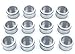 Bekith Clear-Top Spice Tins, Round (12)