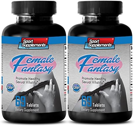 Premium Arousal and Libido Herbal Enhancement - Female Fantasy 742mg - To Improve Women's Sexual Desire, Overall Satisfaction, Increases Sexual Flame (2 Bottles 138 Tablets)