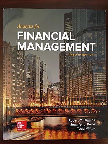 Analysis for financial management: Higgins, Robert C