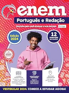 Apostilas Enem Ed. 01 - Português e Redação: Edição atualizada 2024