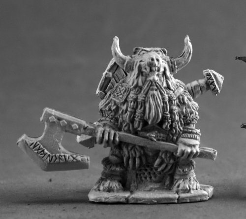 RPR03690 Dwarf Bodygurard Of Kragmar Miniature Reaper