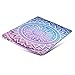 iCasso Macbook Air 13 Inch Case Art Printing Matte Hard Shell Plastic Protective Cover For Macbook Air 13 Inch Model A1369/A1466 (Purple Medallion)