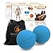 5BILLION Peanut Massage Ball - Double Lacrosse Massage Ball & Mobility Ball for Physical Therapy - Deep Tissue Massage Tool for Myofascial Release, Muscle Relaxer, Acupoint Massage