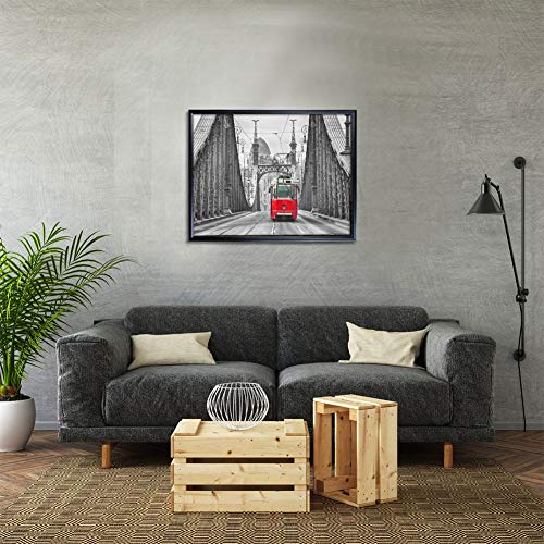 image for PETAFLOP 18x24 Poster Frame with Plexiglass Front Black Picture Frames