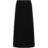 TIA LONDON Girls Long Skirt Kids Childrens Teenager Long Skirt Colour: Black - Size: 9-10 Y