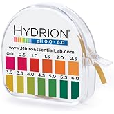 Hydrion S/r Dispenser 0.0-6.0 Ph Range 96 - 15 Ft Roll w/ Color Chart/ Dispenser