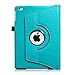 Fintie iPad Air 2 Case - 360 Degree Rotating Stand Case with Smart Cover Auto Sleep / Wake Feature for Apple iPad Air 2 (iPad 6) 2014 Model, Vintage Winter Ice