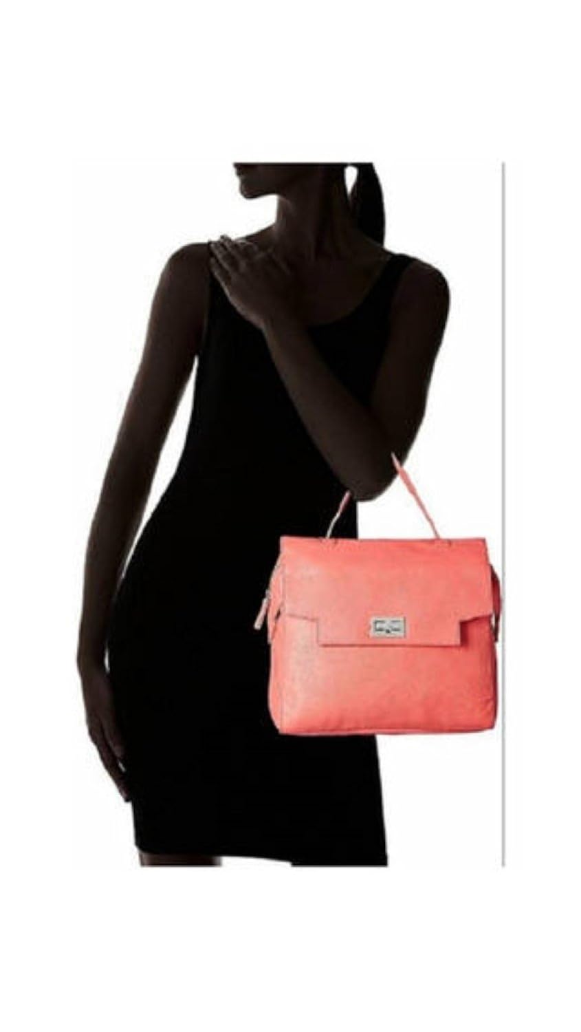 baggit women's satchel (pink)