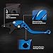 Short Adjustable Brake Clutch Levers -CNC Motorcycle Brake and Clutch Levers for YAMAHA YFM700 Raptor 700R 2007-2018