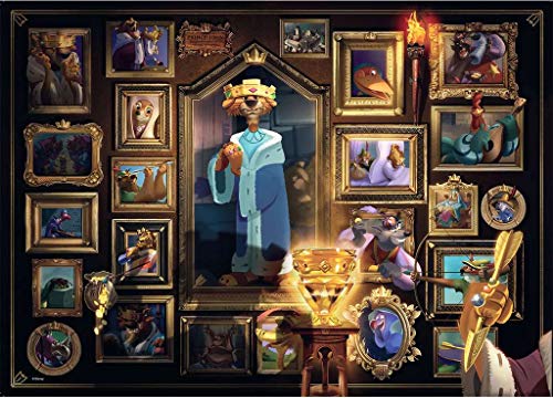 Ravensburger Puzzle 1000 Teile - Disney Villainous Prince John - Die beliebten Charaktere aus Robin Hood als Puzzle für Erwachsene und Kinder ab 14 Jahren – Bild 4